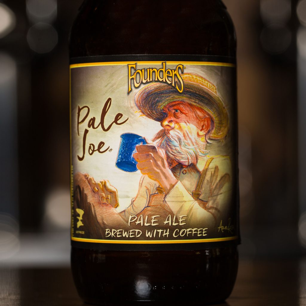 Bottle of Founders Pale Joe
