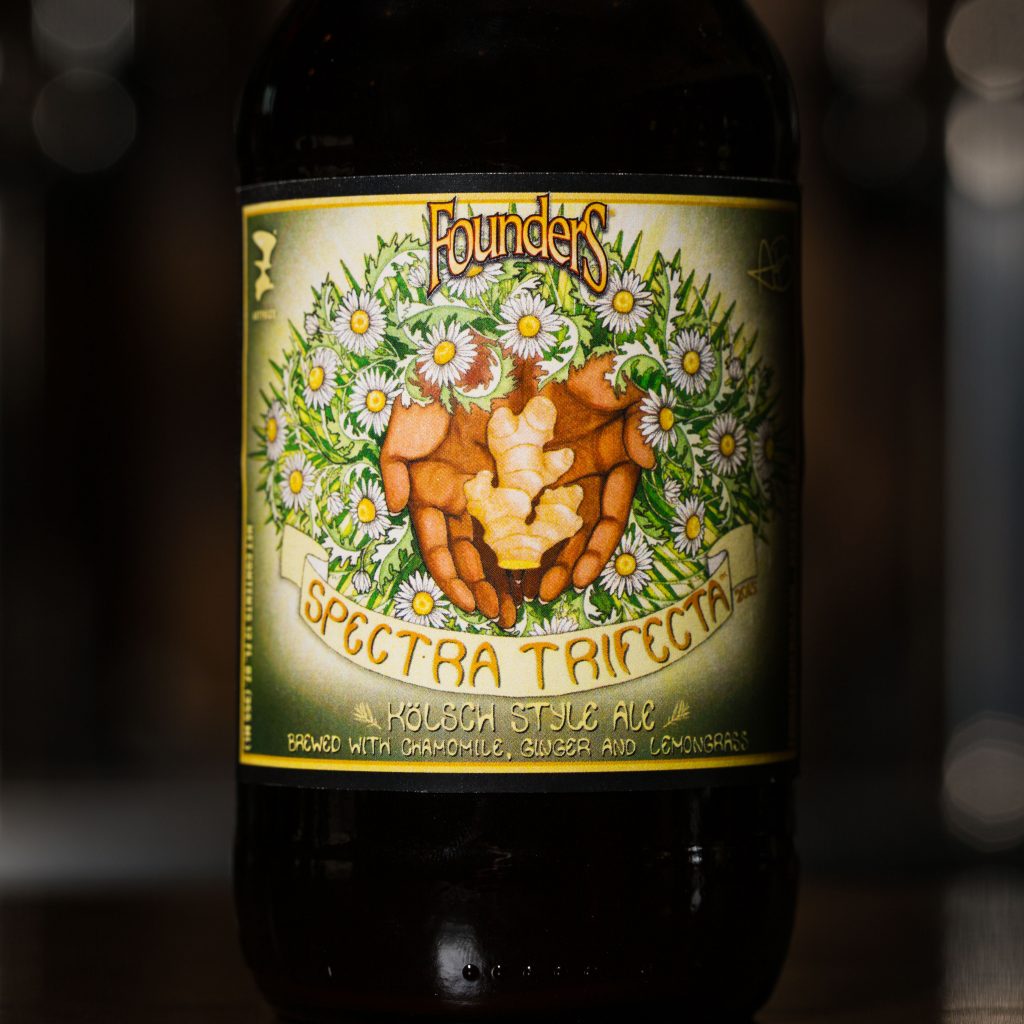 Bottle of Founders Spectra Trifecta