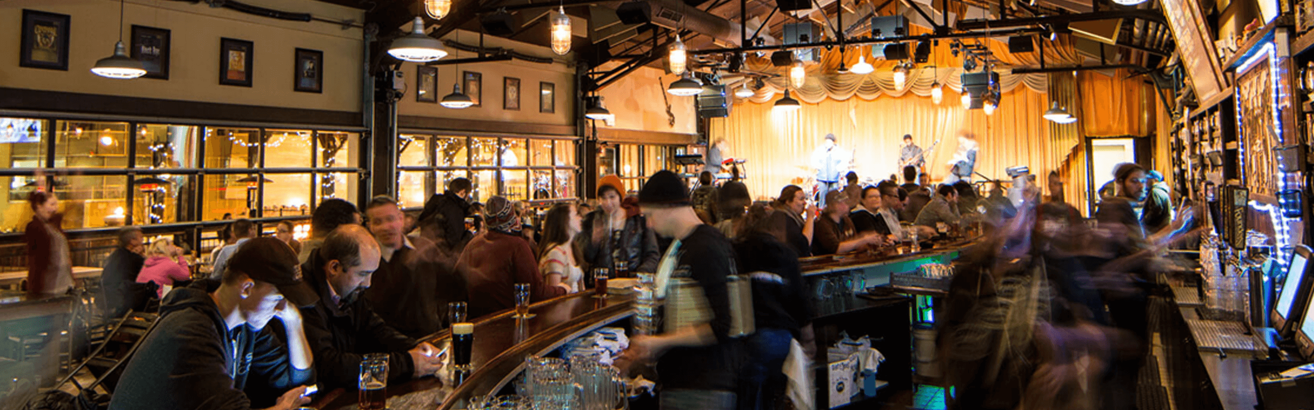Inside Founders' taproom