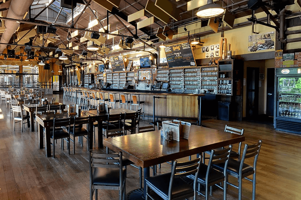 Interior of Grand Rapids taproom